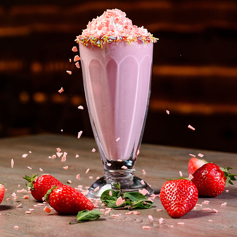 Çilek Milkshake
