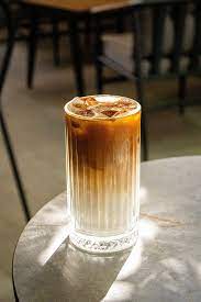 Ice caramel latte