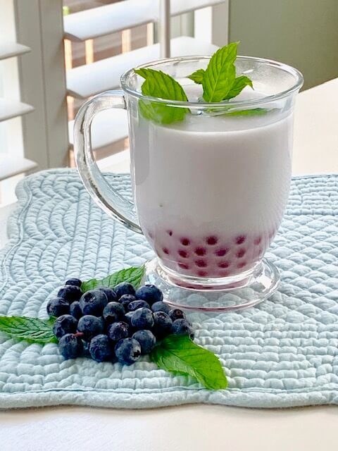 Bubble-Tea Blue Berry